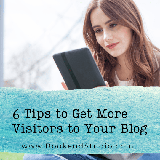 6 Tips to Get More Visitors to Your Blog | Featured Image
