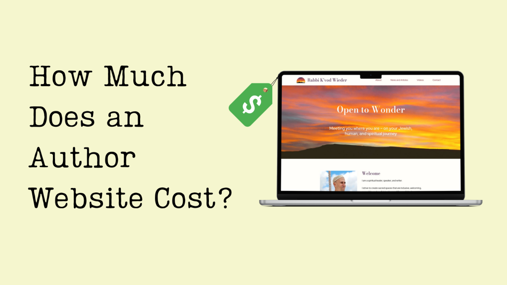 How Much Does An Author Website Cost?